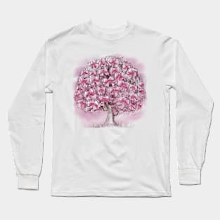 Tree pink bows Long Sleeve T-Shirt